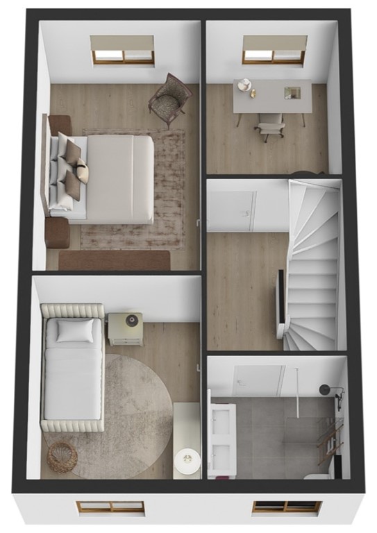 mediumsize floorplan